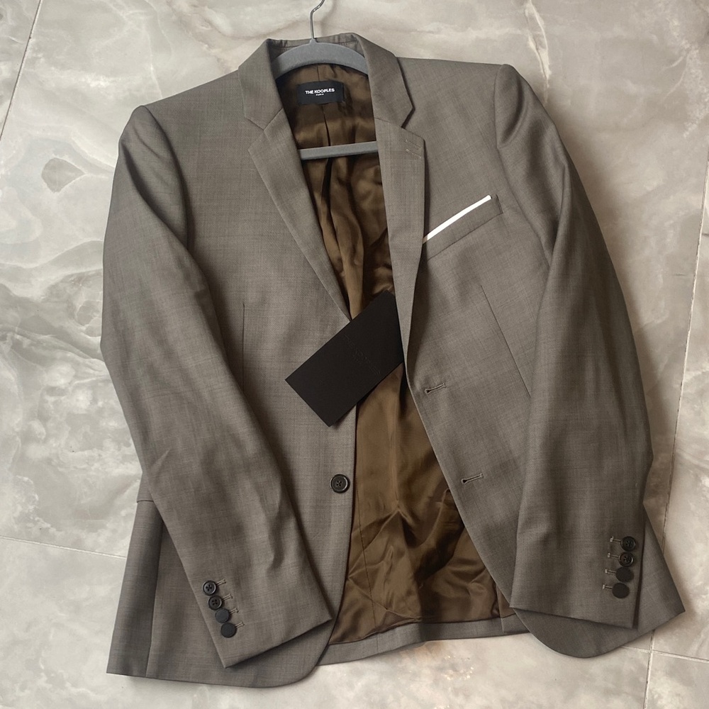 THE KOOPLES Men's Taupe Blazer